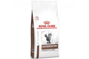 Корм Royal Canin Gastrointestinal Moderate Calorie Feline сухой для взрослых котов с проблемами пищеварения и избыточ...