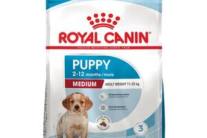 Корм Royal Canin Medium Puppy сухой для щенят средних пород 15 кг