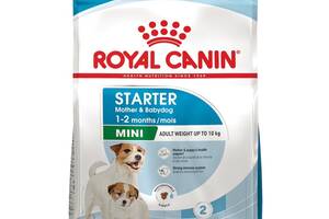 Корм Royal Canin Mini Starter сухой для щенков и беременных и кормящих собак 8 кг