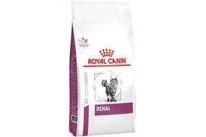 Корм Royal Canin Renal Feline сухой для взрослых котов при хронической почечной недостаточности 2 кг