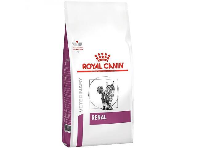 Корм Royal Canin Renal Feline сухой для взрослых котов при хронической почечной недостаточности 4 кг