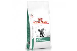 Корм Royal Canin Satiety Weight Management Feline сухой для лечения ожирения у взрослых котов 1.5 кг