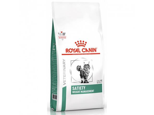 Корм Royal Canin Satiety Weight Management Feline сухой для лечения ожирения у взрослых котов 1.5 кг