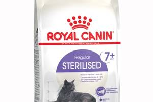 Корм Royal Canin Sterilised 7 сухой для стареющих стерилизованных котов 1.5 кг