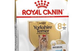 Корм Royal Canin Yorkshire Terrier Ageing 8 сухой для пожилых собак породы йоркширский терьер 1.5 кг