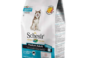 Корм Schesir Dog Medium Adult Fish сухий із рибою для собак середніх порід 12 кг