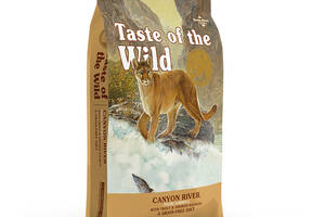 Корм Taste of the Wild Canyon River Feline Formula сухой с форелью и копченым лососем для кошек всех возрастов 2 кг
