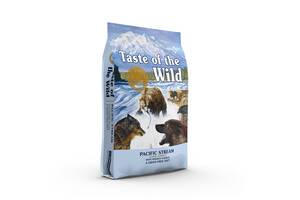 Корм Taste of the Wild Pacific Stream Canine Formula сухая с лососем для взрослых собак всех пород с чувствительным п...