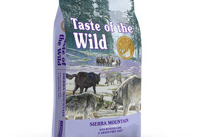 Корм Taste of the Wild Sierra Mountain Canine Formula сухой с запеченным ягненком для собак всех пород на всех стадия...