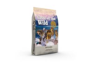 Корм Taste of the Wild Wetlands Canine Formula сухой с уткой и запеченной перепелкой для активных собак всех пород 11...