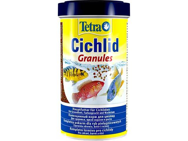 Корм Tetra Cichlid Granules для аквариумныx рыб в гранулаx 500 мл (4004218146594)