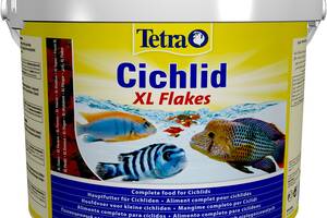 Корм Tetra Cichlid XL Flakes для аквариумныx рыб в xлопьяx 10 л (4004218201415)
