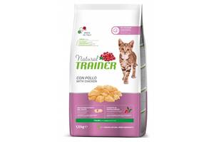 Корм Trainer Natural Kitten Chicken сухой с курицей и индейкой для котят от 1 до 6 месяцев 1.5 кг