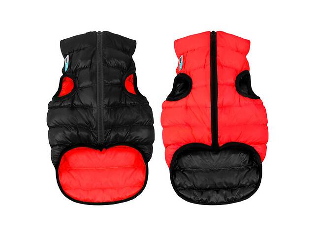 Курточка для собак AiryVest Двусторонняя XS 22 Красно-черная