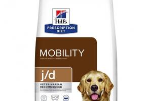 Лечебный корм Hill's Prescription Diet j/d Mobility для собак при артрите 12 кг (052742918303)