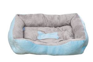 Лежак для кошек собак Taotaopets 545508 M 58*46 см Синий