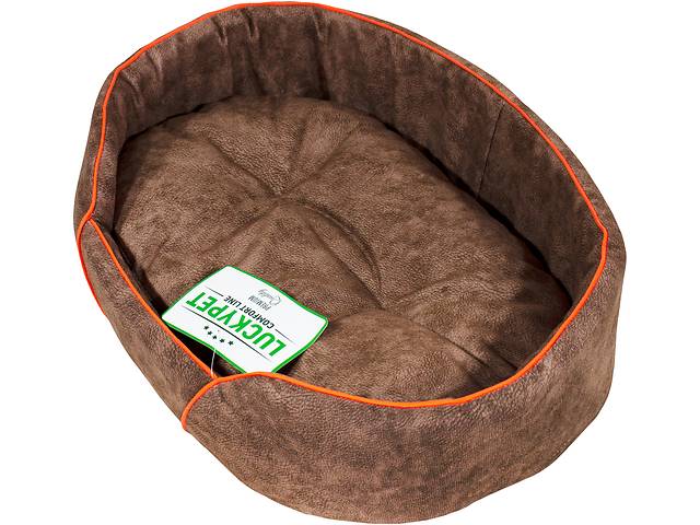 Лежак для собак Lucky Pet Долли №3 42 x 56 x 13 см Коричневый (4820224212937)