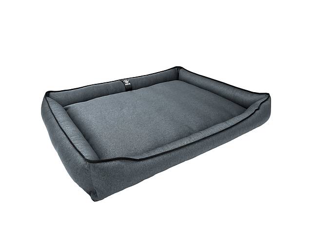 Лежак для собак всех пород EGO Bosyak Рогожка 2XL 115x95 Серый (спальное место для больших собак)