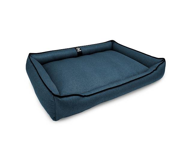Лежак для собак всех пород EGO Bosyak Рогожка XL 105x80 Синий (спальное место для больших собак)