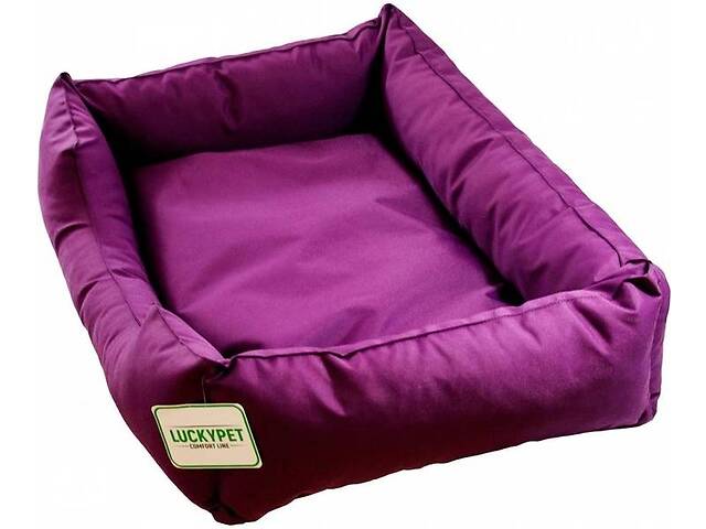Лежак для собак и кошек Lucky Pet Маркиз №1 40x50x16 см Фиолетовый (4820224212319)
