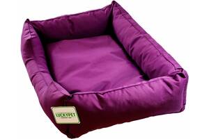 Лежак для собак и кошек Lucky Pet Маркиз №3 50x70x20 см Фиолетовый (4820224212340)