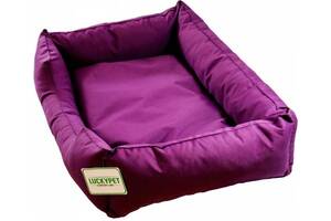 Лежак для собак и кошек Lucky Pet Маркиз №4 60x90x22 см Фиолетовый (4820224212371)