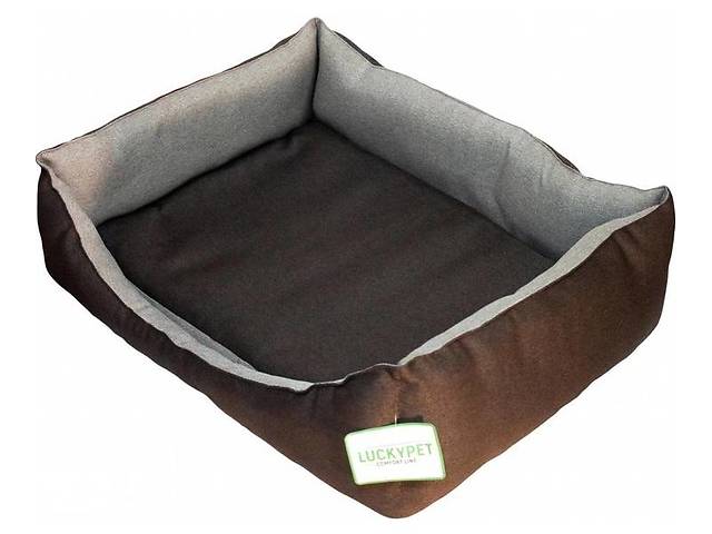 Лежак для собак и кошек Lucky Pet Тоби №6 80х120х26 см Коричневый (4820224213347)