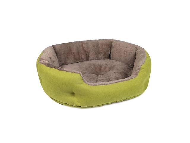 Лежак для собак и кошек Pet Fashion BRIG 58x48x20 см Лайм (4823082424092)