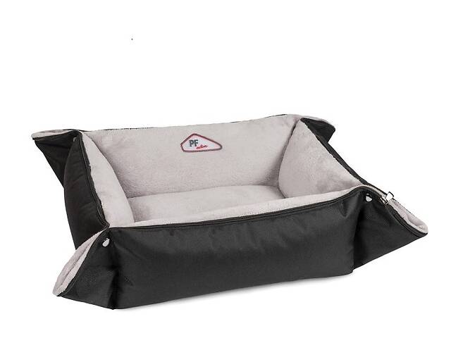 Лежак для собак и кошек Pet Fashion SIMON 2 (66x54x20 см) Черно-серый (4823082417599)