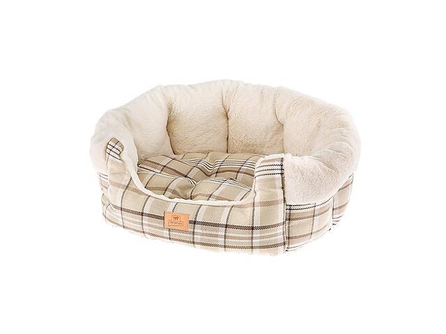 Лежак - диван для котов и собак Ferplast Etoile (Ферпласт Етойл) 60 х 50 х h 21 см - ETOILE 4, Бежевый