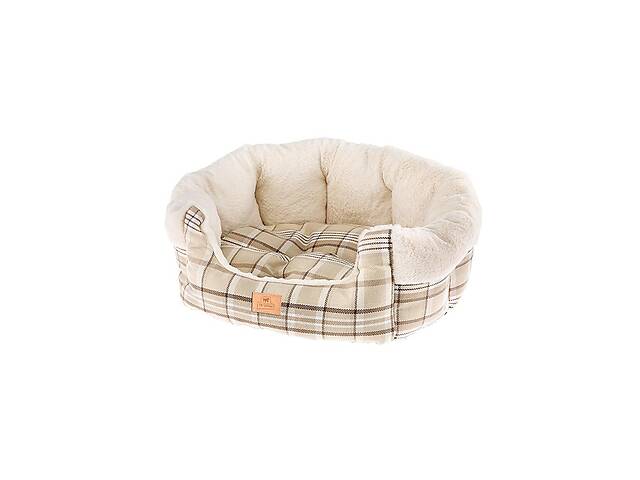 Лежак - диван для котов и собак Ferplast Etoile (Ферпласт Етойл) 72 x 62 x h 22 см - ETOILE 6, Бежевый