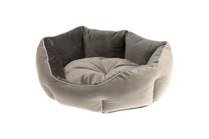 Лежак - диван для собак и кошек Ferplast Queen (Ферпласт Квин) 44 х 40 х h 16 см - 45, Серый