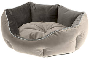 Лежак - диван для собак и кошек Ferplast Queen (Ферпласт Квин) 50 х 40 х h 18 см - 50, Серый