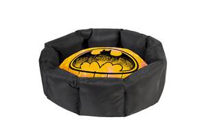 Лежанка для собак WAUDOG Relax S со сменной подушкой рисунок 'Бэтмен 1' (224-0150)