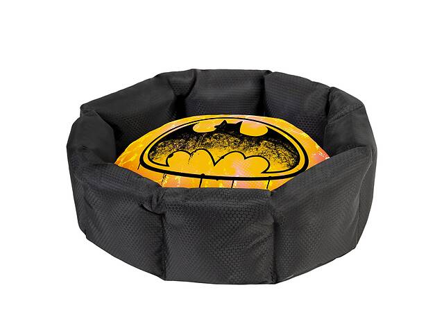Лежанка для собак WAUDOG Relax S со сменной подушкой рисунок 'Бэтмен 1' (224-0150)