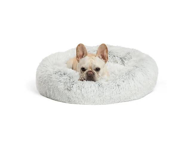 Лежанка OutwardHound Best Friends Donut Shag 58 х 58 см морозный иней