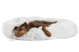 Лежанка OutwardHound Best Friends Donut Shag 91 х 91 см морозный иней