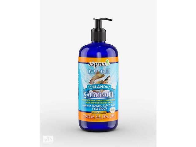 Масло лосося ESPREE Icelandic Pure Salmon Oil 480 мл