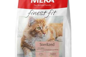 MERA finest fit Sterilized (Мера Фитнес Фит Стерилизед Курица Индейка) сухой корм для кастрированных котов 10 кг