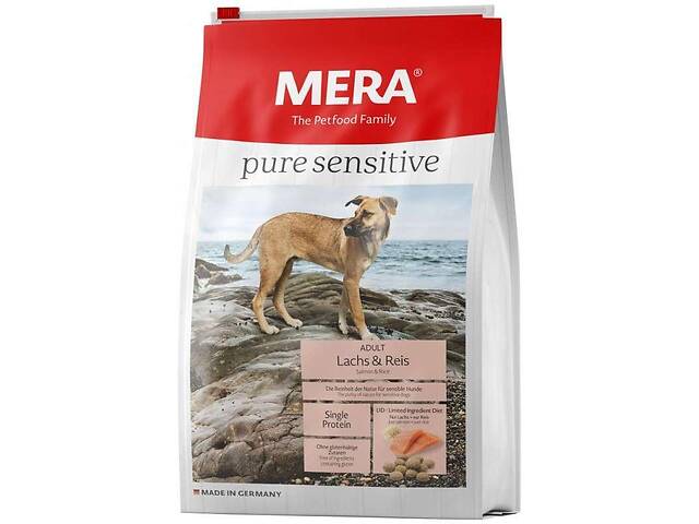 MERA Pure Sensitive Adult Lachs Reis (Мера Эдалт Лосось и Рис) сухой корм для собак с аллергией