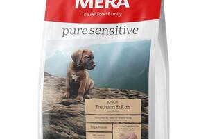 MERA Pure Sensitive Junior Truthan Reis (Мера Джуниор Индейка Рис) сухой корм для щенков юниоров 12.5 кг