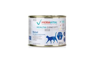 Mera Vital MVH Renal 12 шт. по 200 г. (Мера Витал Ренал) корм консервы для котов при болезнях почек