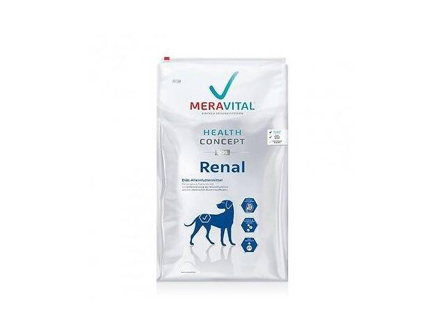 MERA Vital MVH Renal (Мера Витал Ренал) сухой лечебный корм для собак при болезнях почек 3 кг.