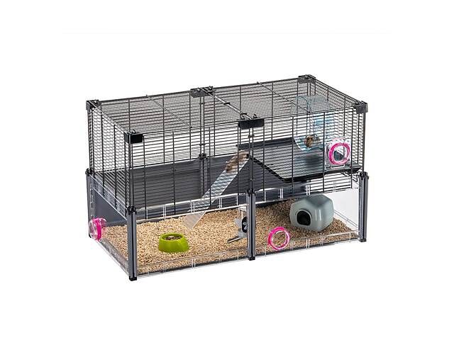 Модульная клетка для хомяков и мышей с аксессуарами Ferplast Multipla Hamster (Ферпласт Мультипла Хамстер)