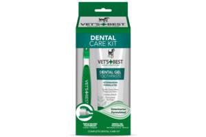 Набор для гигиены полости рта собак Vet's Best Dental Care Kit 103 мл