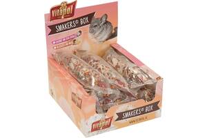 Набор лакомств для шиншилл Vitapol Smakers Box с фруктами и орехами 12 шт (5904479131355/5904479031358)