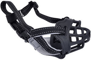 Намордник для собак Coastal Soft Basket Muzzle силикон 1 Черный (76484136054)