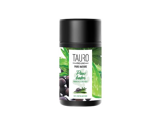 Натуральный питательный бальзам для лап собак Tauro Pro Line Pure Nature Paw Balm Nourishes Restores 75 мл