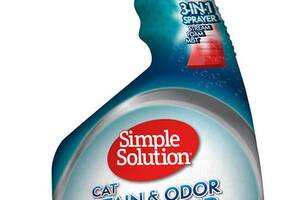 Нейтрализатор запаха и пятен от котов с про-бактериями Simple Solution Cat Stain and Odor Remover 946 мл