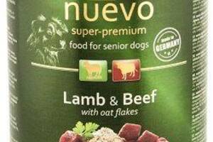 Nuevo Senior (Нуево Сеньйор) влажный корм консервы для пожилых собак с ягненком говядиной 800 г х 6 шт 800 г х 6 шт